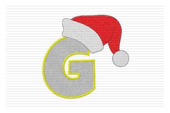G Letter Christmas Alphabet Santa Hat Review