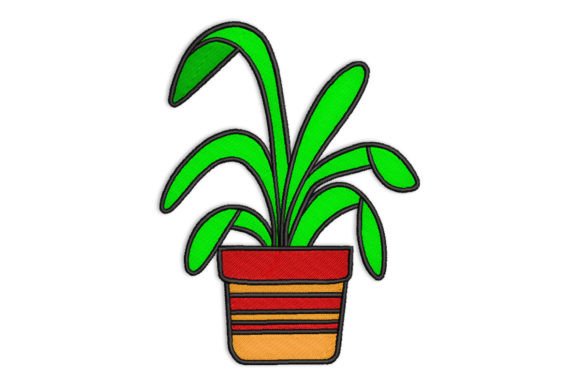 Houseplant Embroidery: A Seasonal Design Review