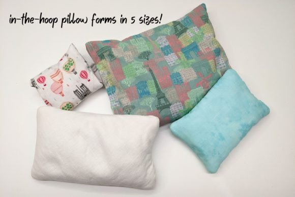 In-the-hoop Pillows: A Designer’s Review for Craft Fairs
