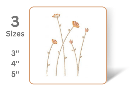 Review: Delicate Wildflowers Embroidery Design