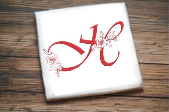 Review: H Floral Monogram Letter for Elegant Gifts