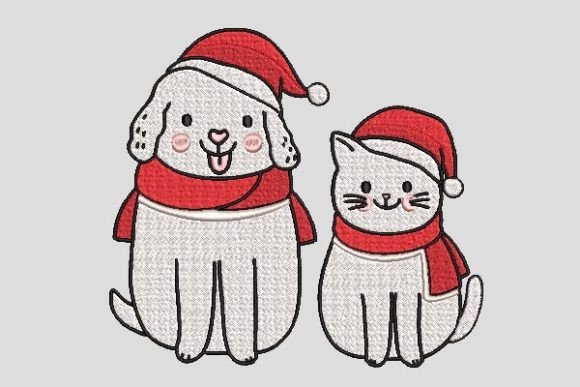 Reviewing Happy Christmas White Cats for Etsy Shops