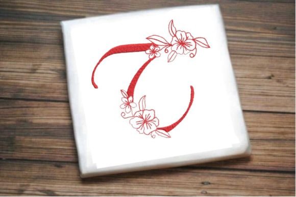 T Floral Monogram: A Designer’s Craft Fair Review