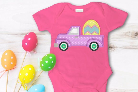 Vintage Truck Easter Applique: A Seller’s Review